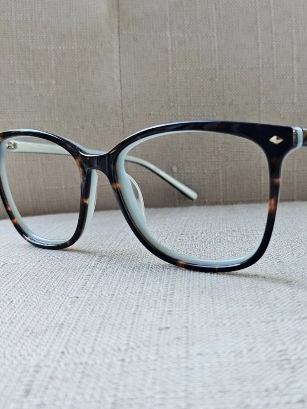 Via Spiga Women Eyeglasses Frame Brown Tortoise 350-S 135 Glasses